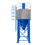 Çimento depolamak için bunker (silo) SC-9, 10 ton
